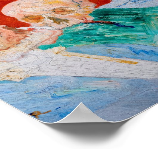 ジェームズ・エンサーの変装したスケルトン ポスター (角)