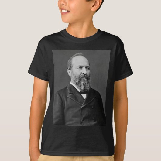 ジェームズ・ガーフィールド第20代大統領 Tシャツ (正面)