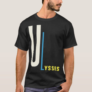 ジェームズ・ジョイス ウリシーズ少年 Tシャツ