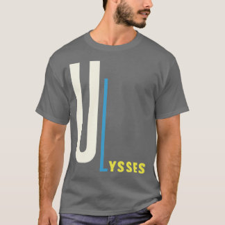 ジェームズ・ジョイス ウリシーズ少年 Tシャツ