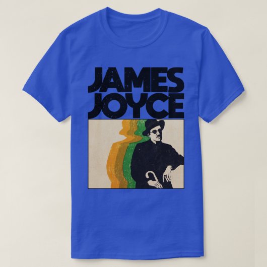 ジェームズ・ジョイス Tシャツ (デザイン正面)