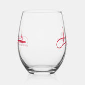 ジェームズ・ジョセフ・グラス ステムなしワイングラス (右)