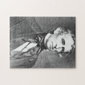 ジェームズ・タイラー第10代大統領。 ジグソーパズル (横)