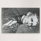 ジェームズ・タイラー第10代大統領。 ジグソーパズル (横)