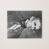 ジェームズ・タイラー第10代大統領。 ジグソーパズル (横)