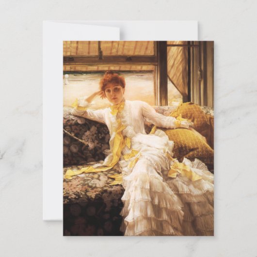 ジェームズ·ティソット·シーサイド招待 招待状 (正面)