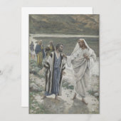 ジェームズ・ティソ食べ物を与えット・マイ・ラムズ 招待状 (正面/裏面)