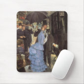ジェームズ・ティソ「花嫁の付き添い女性 (旅人)」 マウスパッド (マウス)