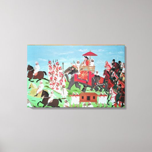 ジェームズ・トッド大佐旅行バイゾウ キャンバスプリント (正面)