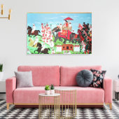 ジェームズ・トッド大佐旅行バイゾウ キャンバスプリント (インサイチュ (リビング))