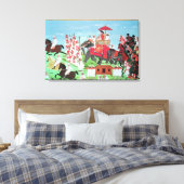 ジェームズ・トッド大佐旅行バイゾウ キャンバスプリント (インサイチュ (寝室))