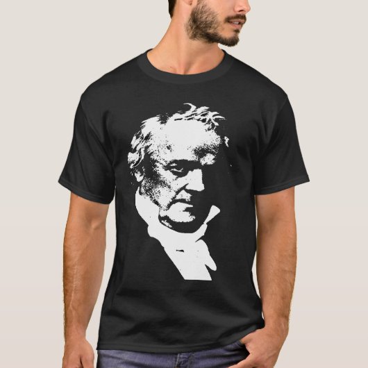 ジェームズ・ブキャナンのシルエット Tシャツ (正面)
