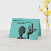 ジェームズ·ボールドウィン引用文 カード (黄色い花)