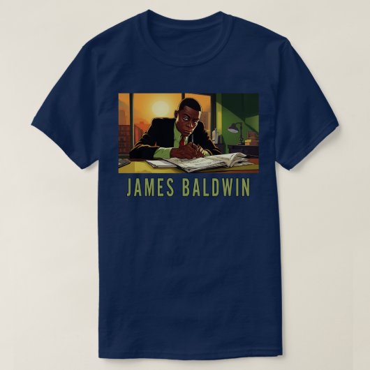ジェームズ・ボールドウィン2 Tシャツ (デザイン正面)