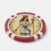ジェームズ マイケル ミラーによるカード ポーカーチップ (シングル)