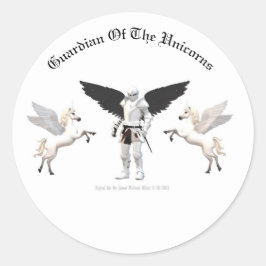 ジェームズ・マイケル・ミラーによるステッカーのドリームキャッチャー ラウンドシール