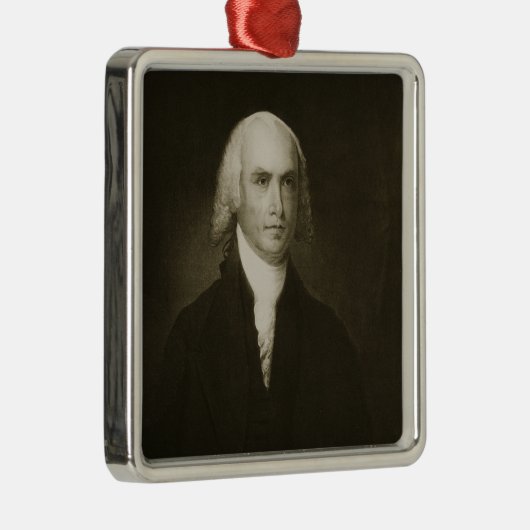 、ジェームズ・マディスン第4米国大統領 メタルオーナメント (右)