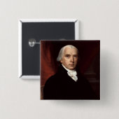 ジェームズ・マディスン 缶バッジ (正面&裏面)
