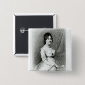 ジェームズ・マディスン、Dolley Payne、c.1804-55夫人 缶バッジ (正面&裏面)