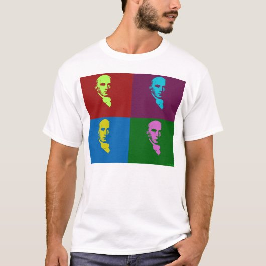 ジェームズ・マディスンPopArt Tシャツ (正面)
