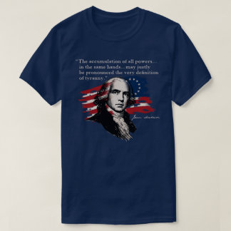 ジェームズ・マディソン Tシャツ
