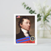 ジェームズ・モンロー野球カード ポストカード (スタンド正面)