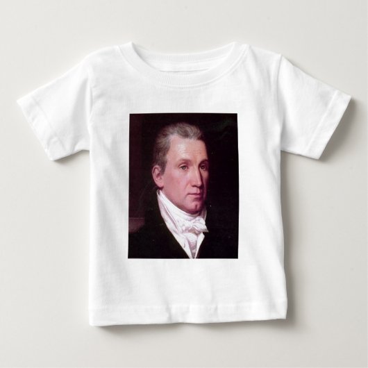 ジェームズ・モンロー ベビーTシャツ (正面)
