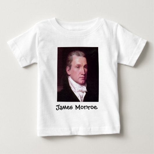 ジェームズ・モンロー ベビーTシャツ (正面)