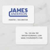 ジェームズ 名刺 (正面/裏面)