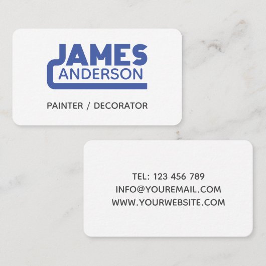 ジェームズ 名刺 (正面/裏面)