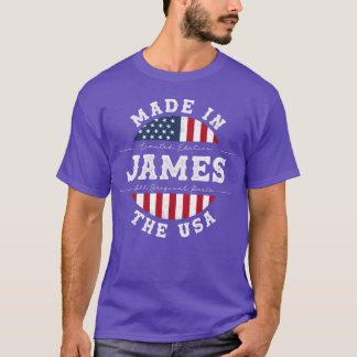 ジェームズ 名前 愛国 アメリカ製 ヴィンテージ Tシャツ