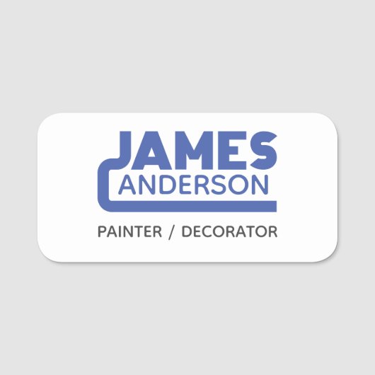 ジェームズ 名札 (正面)