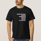 ジェームズ 有名 セレブ 03W Tシャツ (正面)