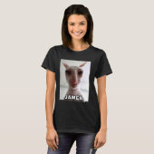 ジェームズ 猫 Tシャツ (正面フル)