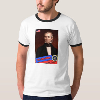 ジェームズ・K・ポーク野球カード Tシャツ
