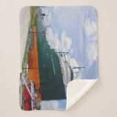 ジェームズ・M・ショーンメーカー・シェルパ毛布 シェルパブランケット (正面)