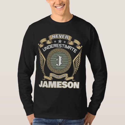 ジェームソンの力を過小評価するな Tシャツ (正面)