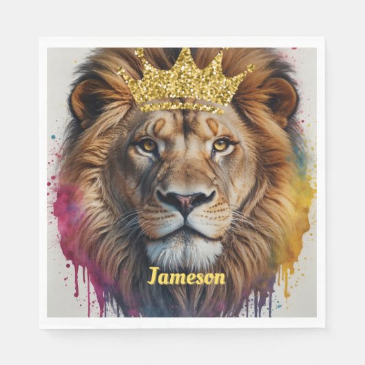 ジェームソン誕生日 スタンダードランチョンナプキン (正面)