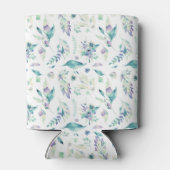 ジェーモダンドグリーンのラベンダー水カラーフローラ 缶クーラー (裏面)