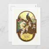 ジェールキスフェアリーアンドピーコック シーズンポストカード (正面/裏面)