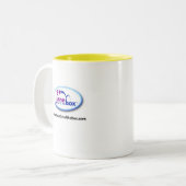 ジェーンが成功するのを見て下さい! ツートーンマグカップ (正面左)