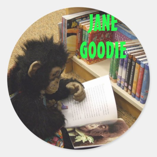 ジェーンはどこでも013、ジェーン・グディー、ジェーン・グディー ラウンドシール (正面)
