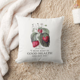 ジェーンアイレ保ー – 健康に – イチゴ クッション