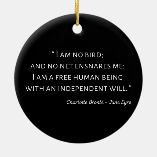 ジェーンアイレ引用文IIクラシックスタイル セラミックオーナメント (裏面)