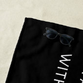 ジェーンアイレ引用文IIクラシックスタイル ビーチタオル (インサイチュ)