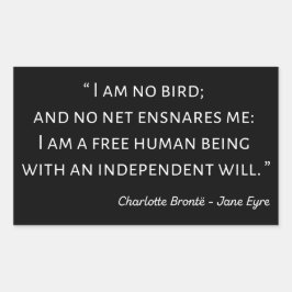 ジェーンアイレ引用文IIクラシックスタイル 長方形シール