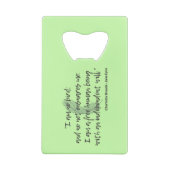 ジェーンアイレ引用文II クレジットカード栓抜き (裏面)