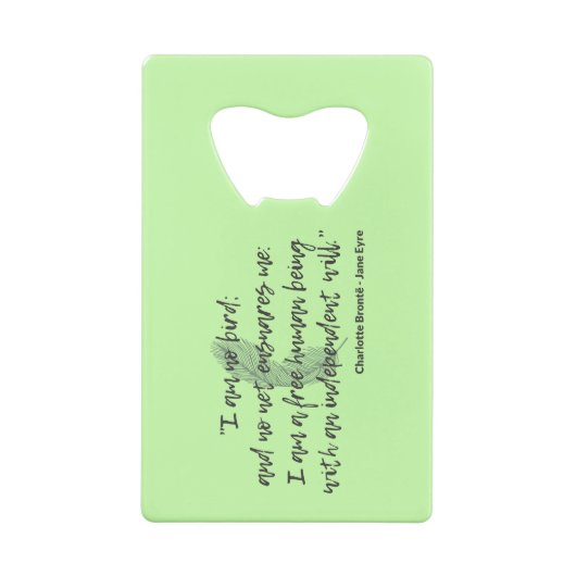 ジェーンアイレ引用文II クレジットカード栓抜き (裏面)