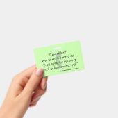 ジェーンアイレ引用文II バッジ (手持ち)