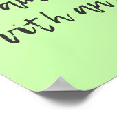 ジェーンアイレ引用文II ポスター (角)